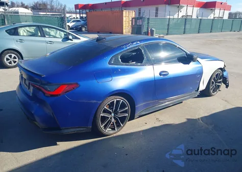 2022 BMW M4 Competition xDrive z USA, uszkodzony, nr VIN WBS43AZ09NCJ33758